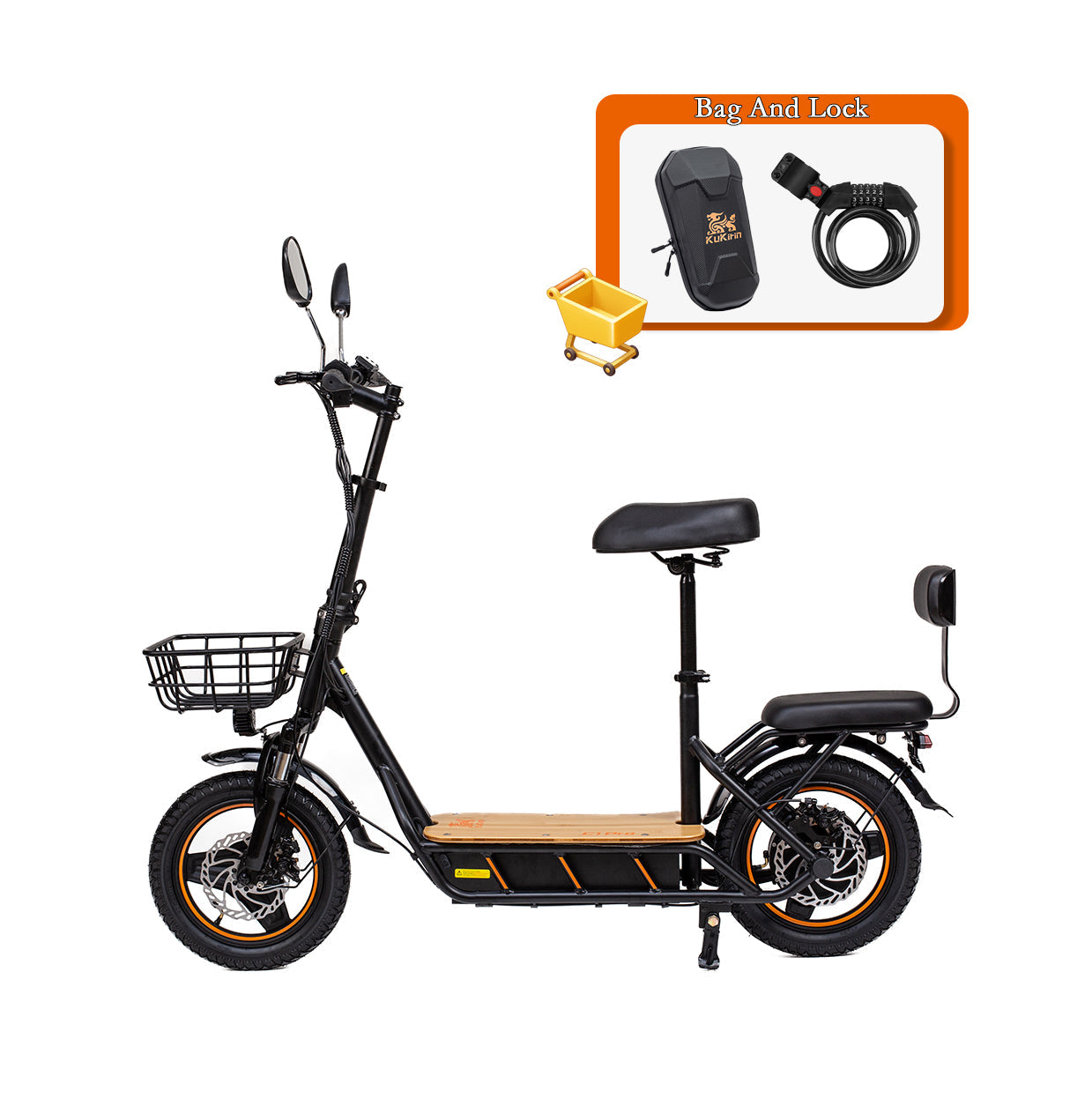 KuKirin (Kugoo Kirin) C1 Pro Electric Scooter Bike
