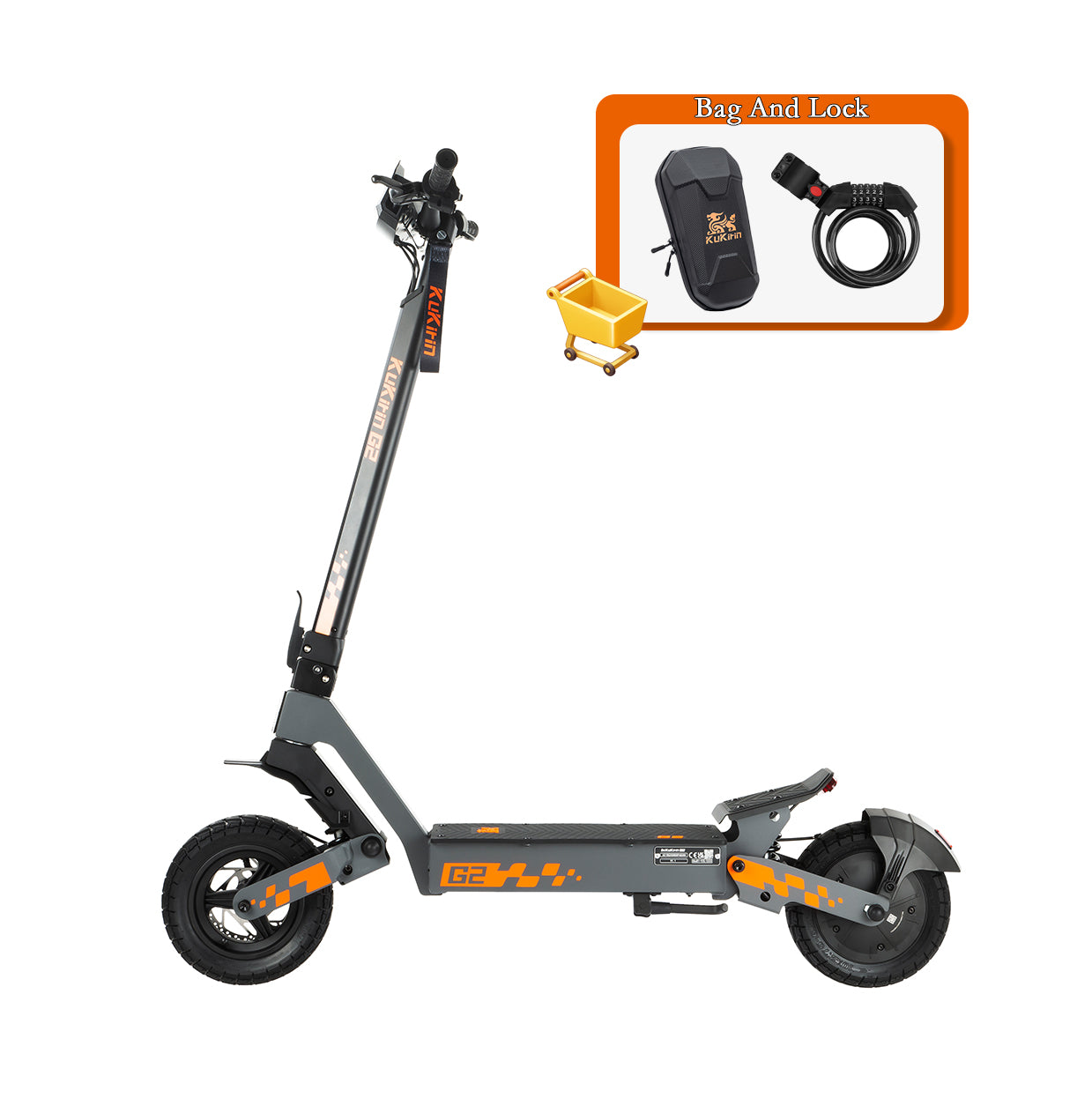 KuKirin 2026 G2 Electric Scooter | Motor 800W | Max Speed 28 mph
